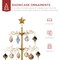 Best Choice Products 3ft Wrought Iron Ornament Display Christmas Tree w/ Easy Assembly, Stand